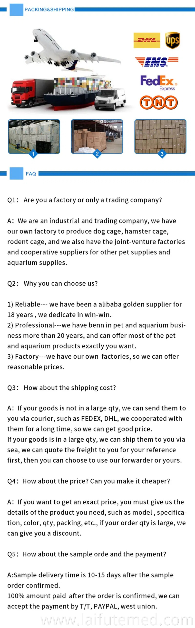 B40001 Wire Pet Cages House for Dogs and Cats Foldable Iron Carriers Animal Cage Crate Boarding Kennels Collapsible Places